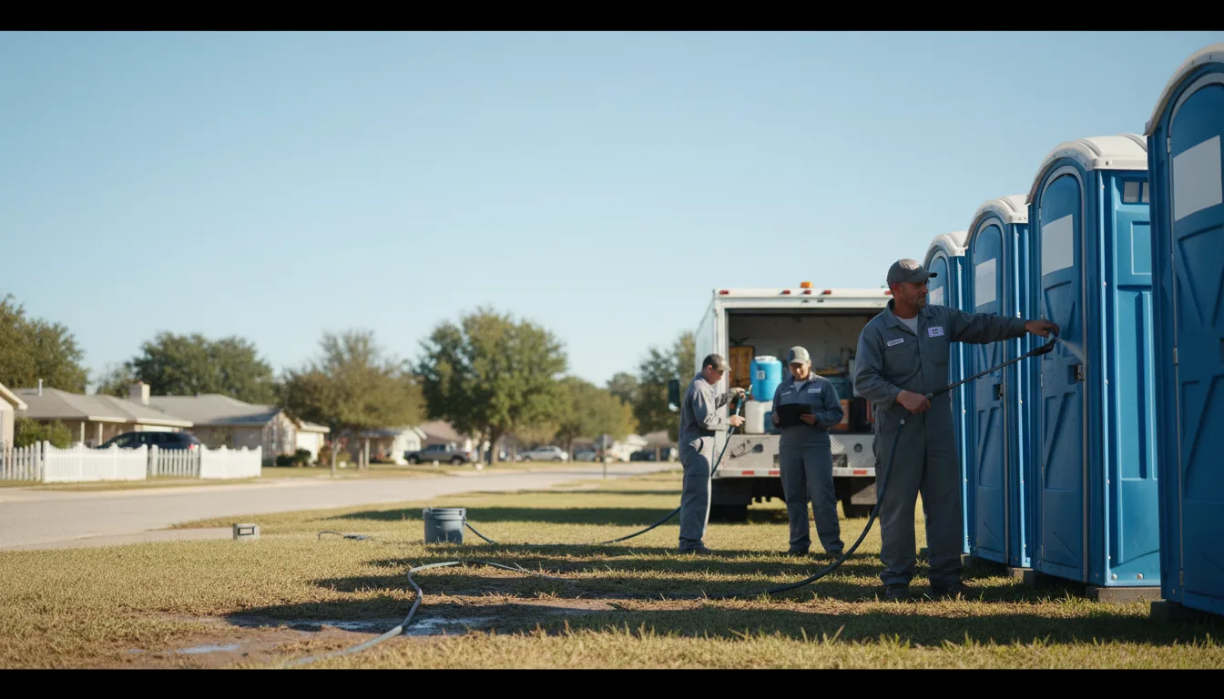 Long-Term Portable Toilet Rental in Middleburg, OH near me